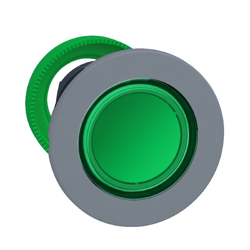 Harmony XB5 - tête bouton pousser-pousser lumin - ZB5FH033C0