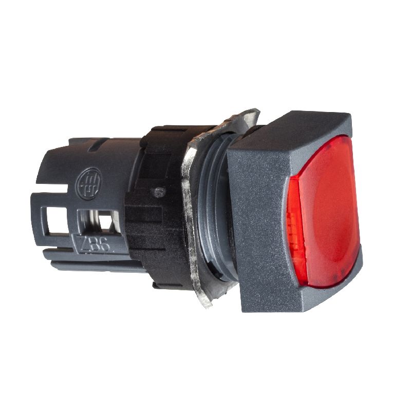 Harmony ZB6 - tête carrée pour bouton-poussoir lum ZB6CW4