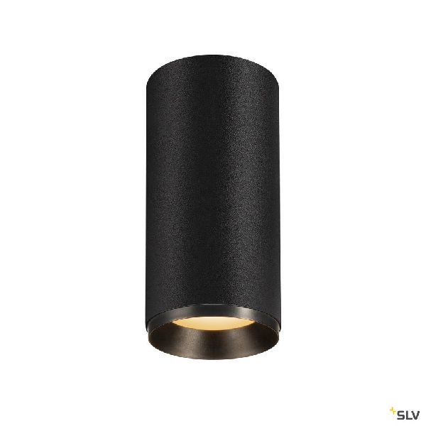 NUMINOS® L, plafonnier intérieur, 60°, noir, LED, 28W, 2700K, variable Dali 1004604