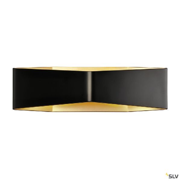 CARISO, applique intérieure, noir/laiton, LED, 22W, 1700-2700K, variable 151740