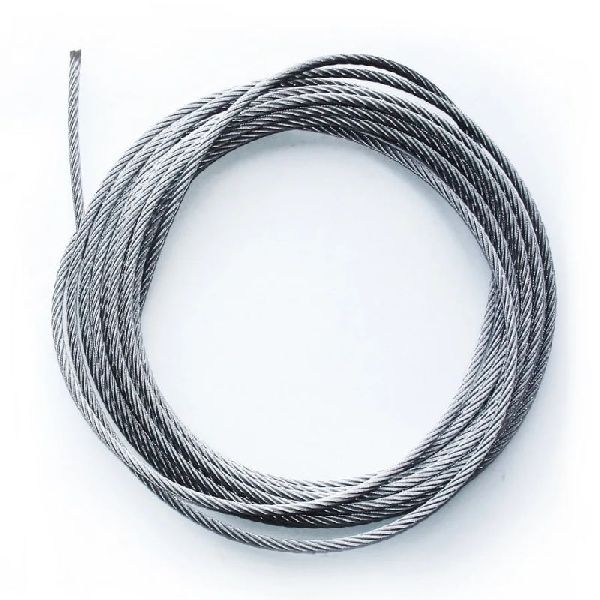 Rouleau de 50m câble acier non gainé Ø 4mm - Festilight 90681