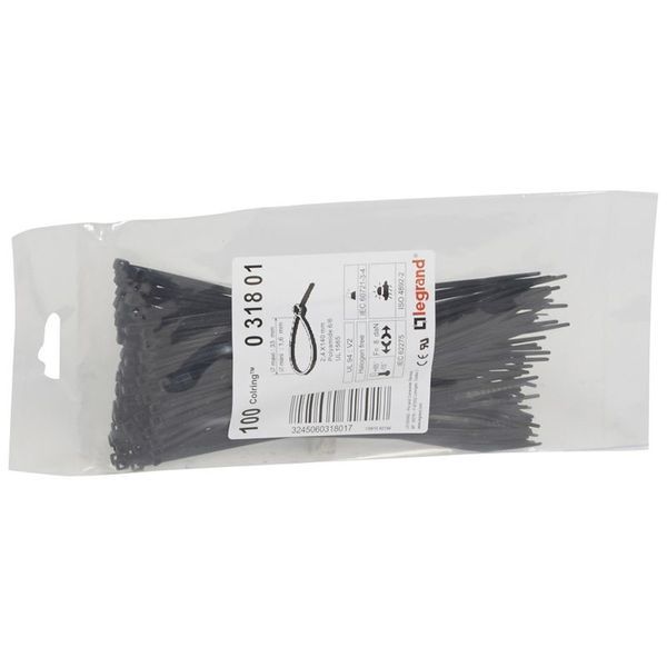 Colring Noir 2,4X140 legrand 031801