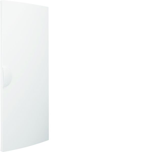 Porte opaque blanc pur Gamma+ pour coffret Gamma 13, 4 rangées 52 M GP413P
