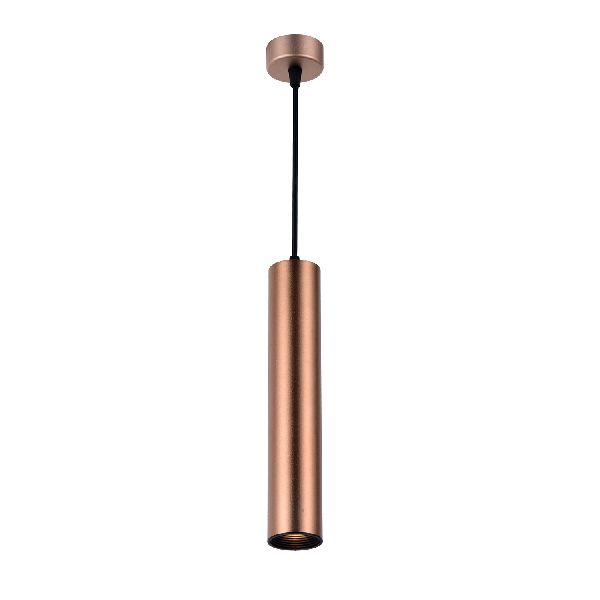 Suspension Gu10 Aluminium Café Or Corps 5.5X30Cm 9065