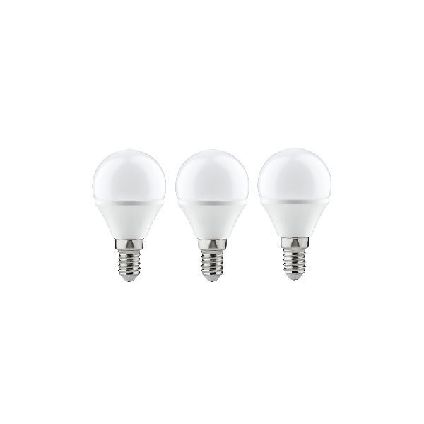 Pack 3 sphér. LED 4 W E14 230 V 2700K