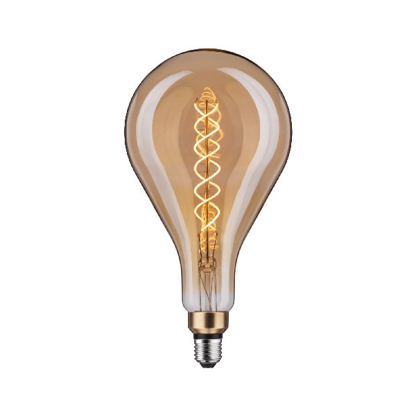 LED BigDrop fil 400lm E27 1800K grd doré 7W double spirale 230V