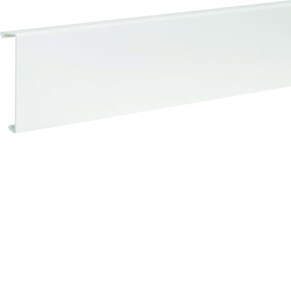 Couvercle pour plinthe SL 20x80mm Blanc SL200802F9016