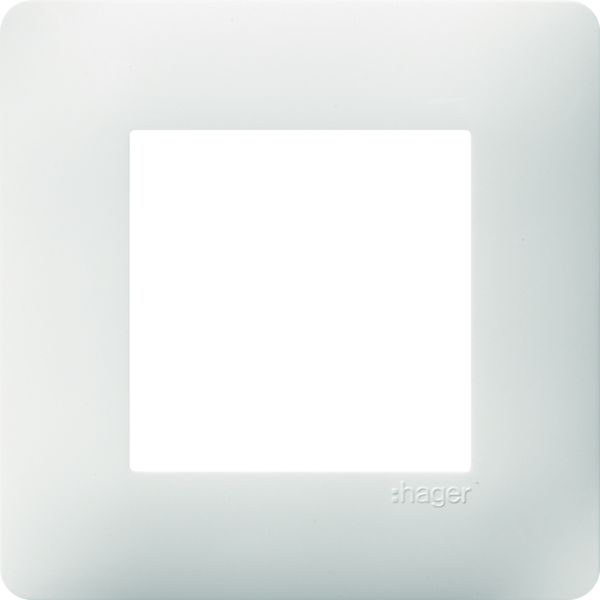 Plaque de finition Essensya 1 poste Pure WE401