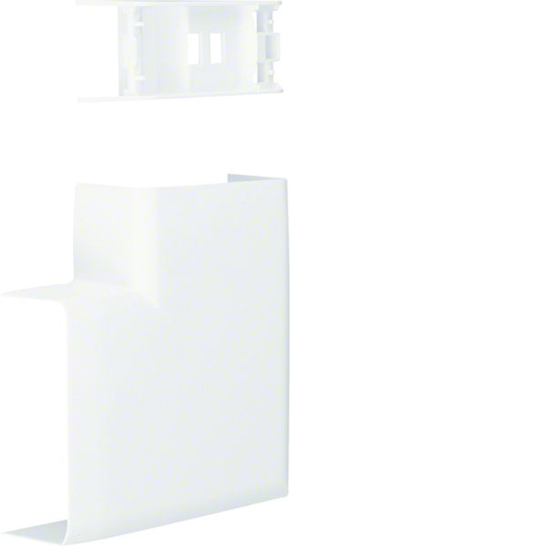 Angle plat pour moulure Ateha 20x50mm Blanc ATA205059016