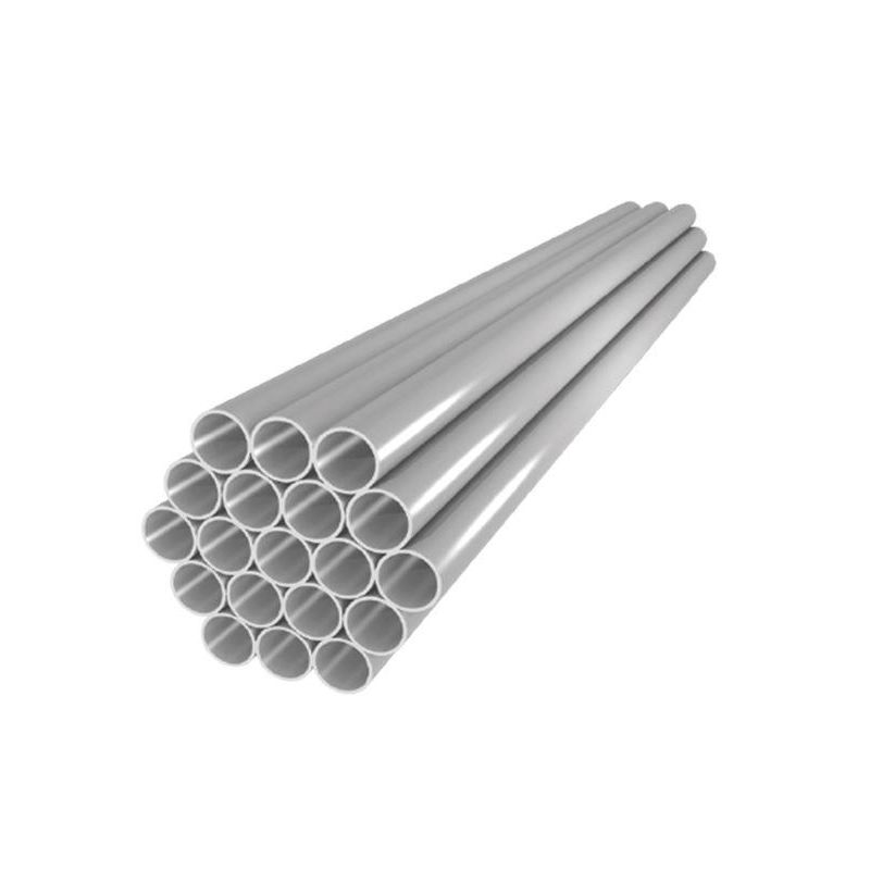 Tube IRL Tulipé Ø40mm Longueur 2m gris - Lot de 7 / 14m