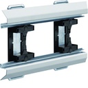 Angle intérieur pour BKIS épais 12,5mm simple hauteur acier RAL9016 Pure BKIS121304E9016