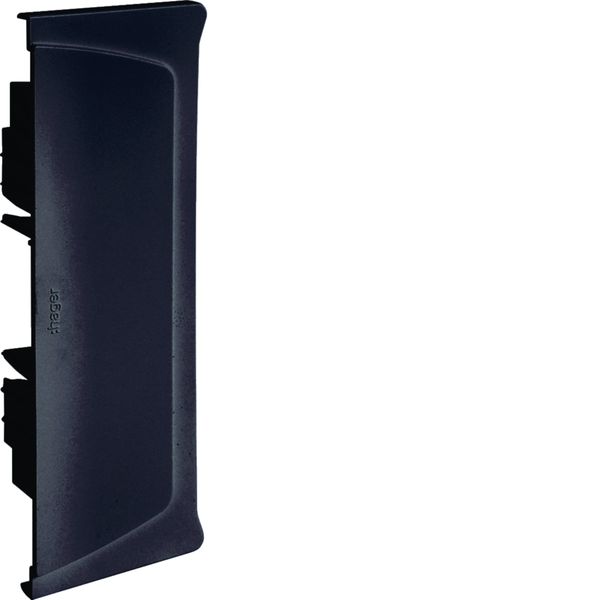 Embout pour goulotte d'installation GBD 50x160mm, Noir GBD5016169011