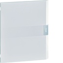 Porte opaque pour coffret vega largeur 18 modules hauteur 2 rangées VZ218P