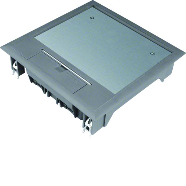 Boîte de sol carrée 12 modules revêtement 5mm max Gris VQ06057011