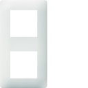 Plaque de finition Essensya 2 postes Pure entraxe 71 mm WE402