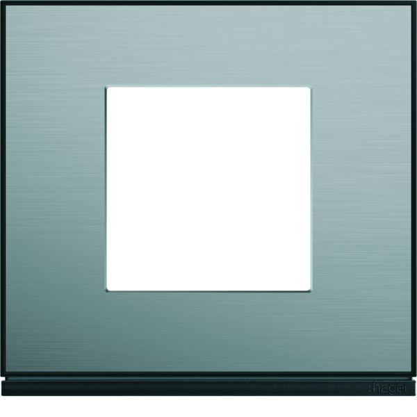 Plaque de finition Gallery 1 poste Acier WXP2102