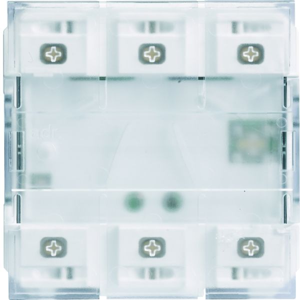 6 boutons poussoirs KNX LED gallery WXT316