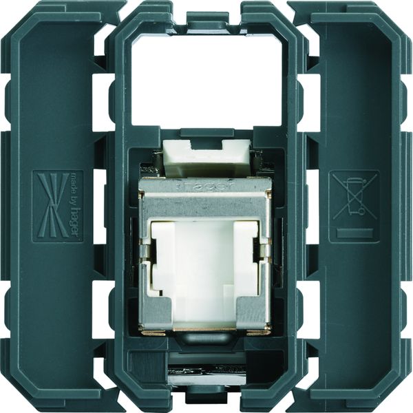Prise Gallery RJ45 cat.6 STP pour Grade 2TV WXF226