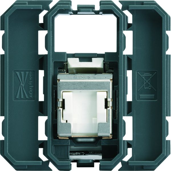 Prise Gallery RJ45 cat.6A STP pour Grade 3TV WXF228