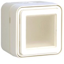cubyko adaptateur pour systo KNX complet blanc WNC455B