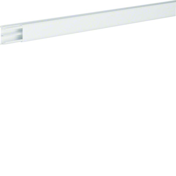Moulure Ateha 12x20mm 2 compartiments, Blanc ATA122019016