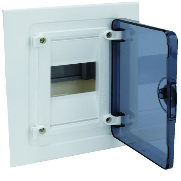 Coffret encastré 4 M porte transp. VF104TR