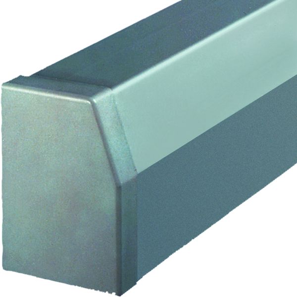 Profilé de recouvrement beha-set PVC h 110mm x p 80mm RAL 7030 gris RK1107030