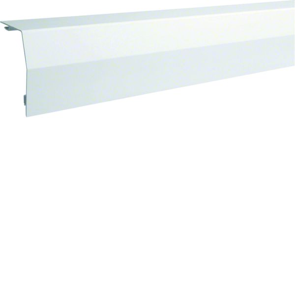 Profilé de recouvrement beha-set PVC h 110mm x p 80mm RAL 9010 blanc paloma RK1109010