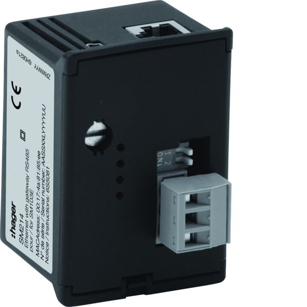 Module de communication ethernet et modbus RS485 pour centrale mesure SM103E SM214