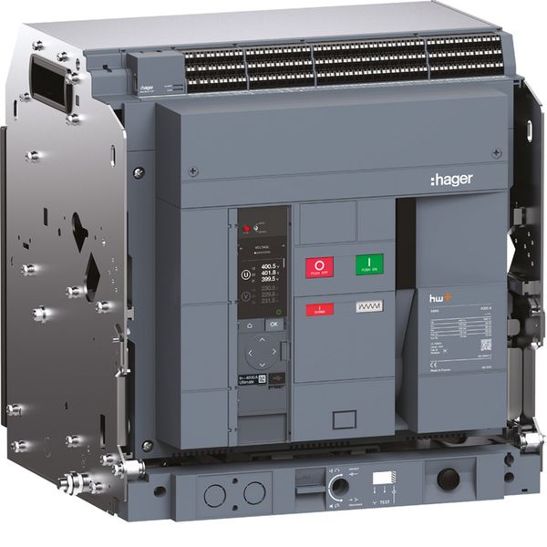 Disjoncteur Ouvert complet HW4 120kA 4000A 3P Débrochable TU sentinel Energy HF4P340DEKH-MTS