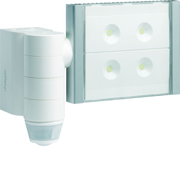 Projecteur LED avec détecteur infrarouge évolué 220-360° KNX radio quicklink TRE600