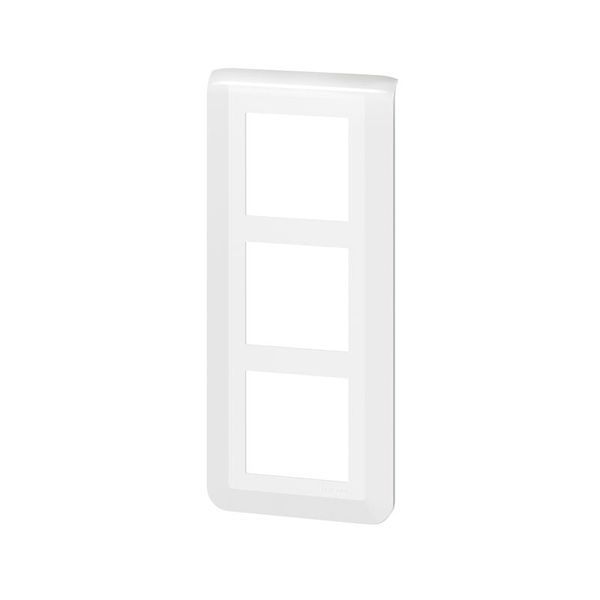 Plaque 3X2 Modules Blanc Montage Vertical Entraxe 57 legrand 078856L