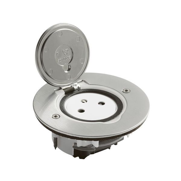 Prise De Sol Simple 2P+T Surface 16A 250V Avec Platine Ronde legrand 089770