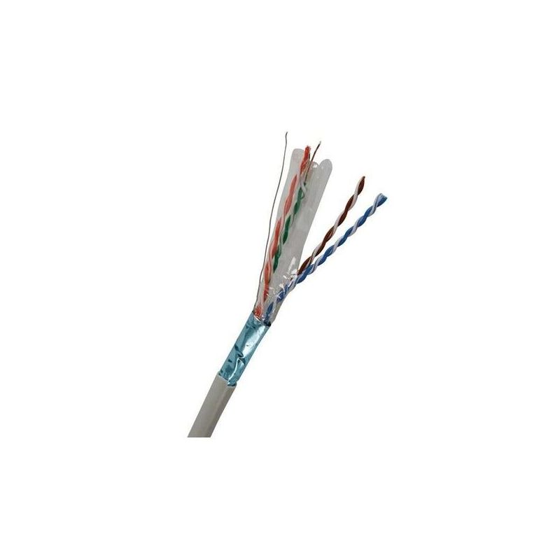 Câble S/FTP - blindé - 4 paires Cat. 7 pour réseau informatique - touret de 500m