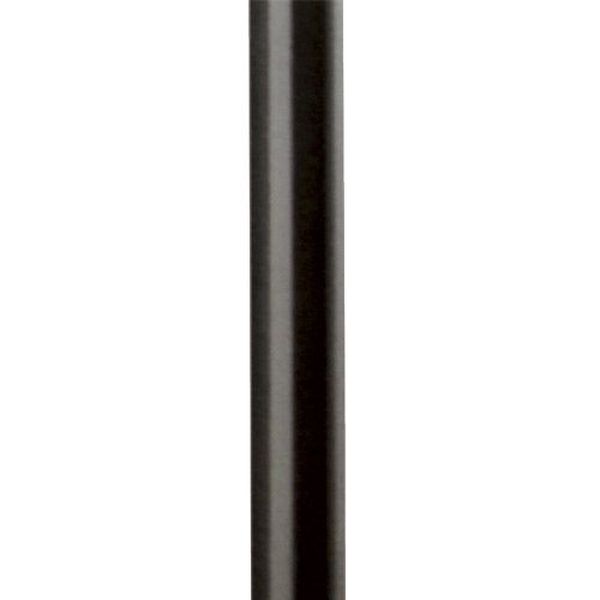 Poteau acier gris Ø60 3 Mêtres