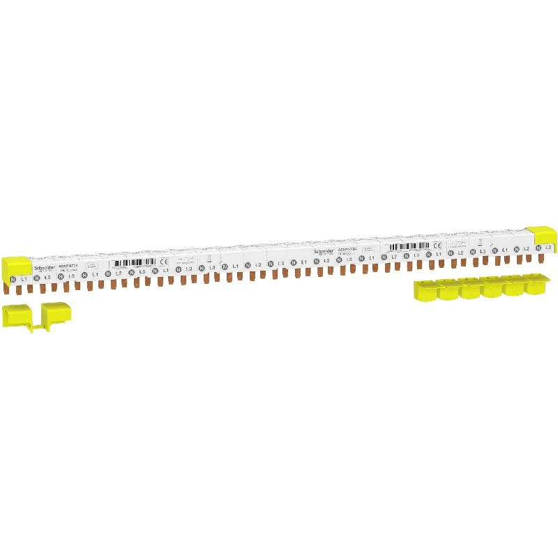 Acti9 iDT40 - peigne - 3P+N - 24 modules de 18mm - A9XPN724