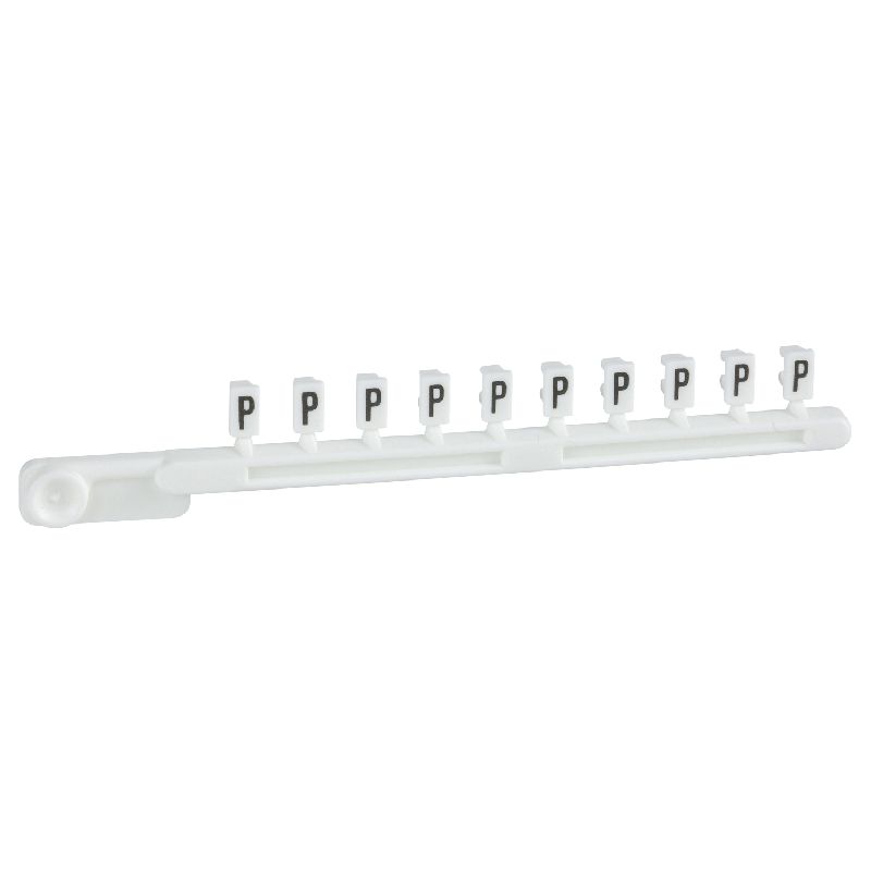 AB1 - repère encliquetable blanc - 25 bandes de 10 AB1GP