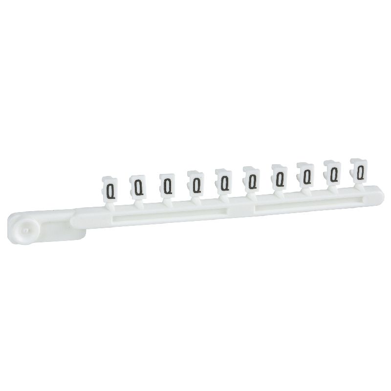 AB1 - repère encliquetable blanc - 25 bandes de 10 AB1GQ