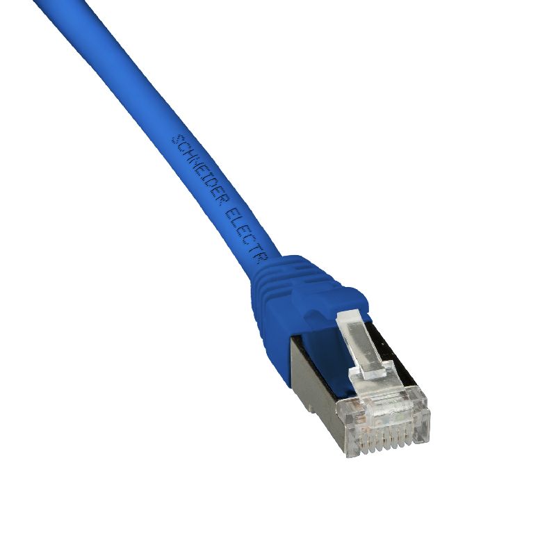 Actassi - cordon CL-MNC S/FTP 4 paires cat. 6A LSZ ACTPC6ASFLS05BU