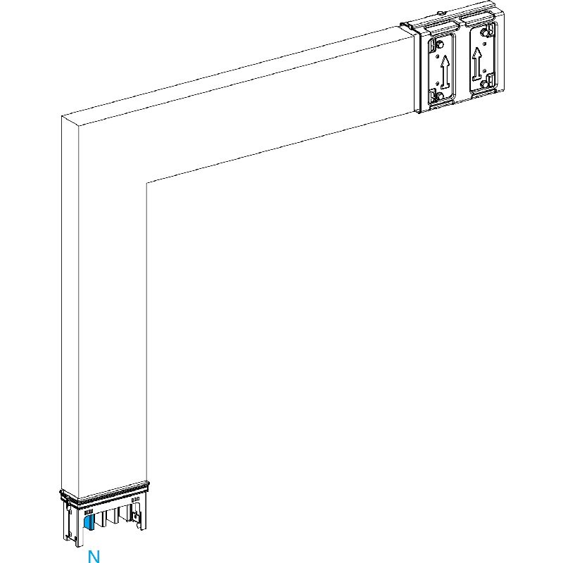 CANALIS ML-COUDE 250A LONG SUR MESURE NE CANALIS M KSA250DLF4AM