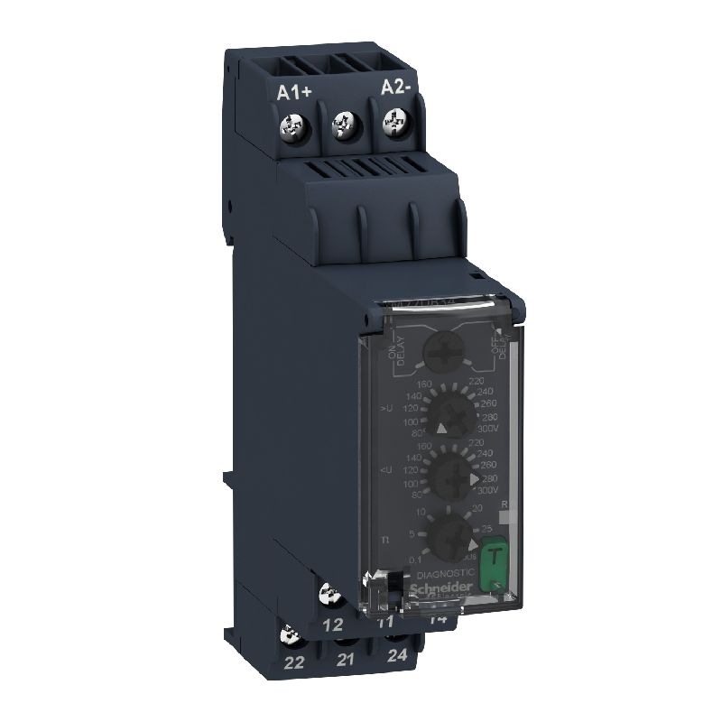 Harmony RM22 - relais sur/sous-tension - 80 à 300V RM22UB34