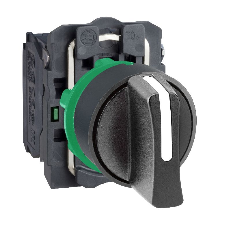 Harmony XB5 - bouton tournant manette - Ø22 - 3 po XB5AD33