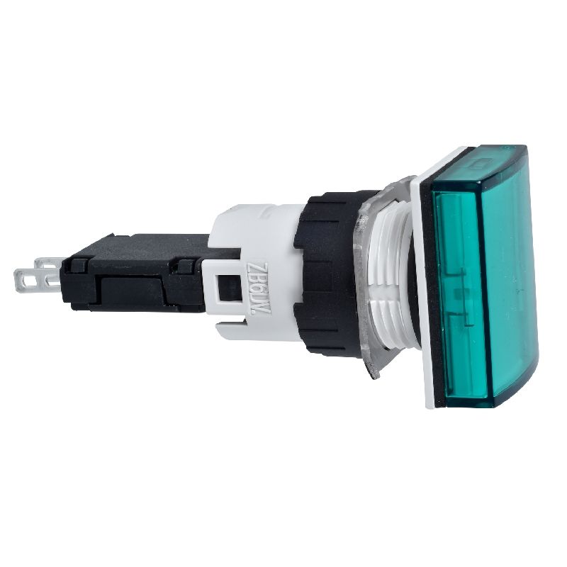 Harmony XB6 - voyant rect. - Ø16mm - IP65 - DEL in XB6DV3BB