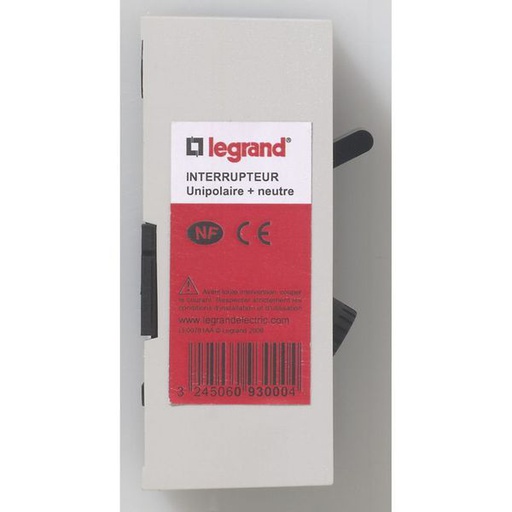 [LEG093000] Combine Pac 20A Saillie 1P+N legrand 093000
