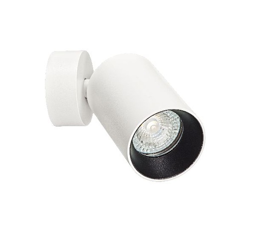 [ARI50672] Nolan 01 - spot s/patère, blanc, a/lpe led 5,5w 3000k 410lm dimmable i - 50672
