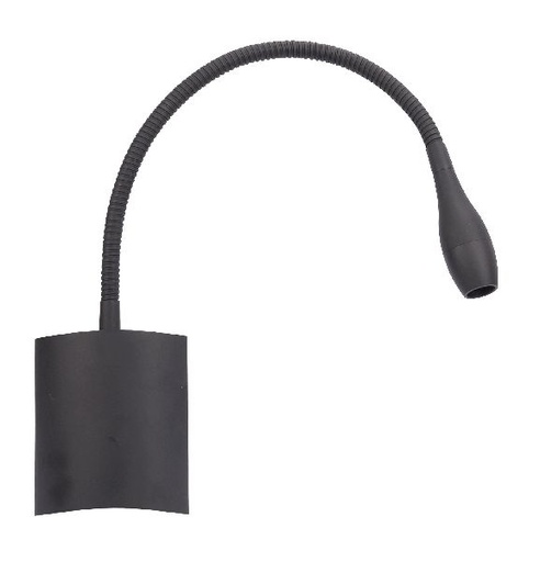 [ARI51221] Liza 01 - liseuse 2,3w 3000k 110lm 40° 30000h, installation patère, noire - 51220