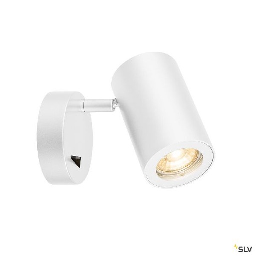 [DC1000730] ENOLA B, applique intérieure, liseuse, blanc, GU10/QPAR51, 50W max 1000730