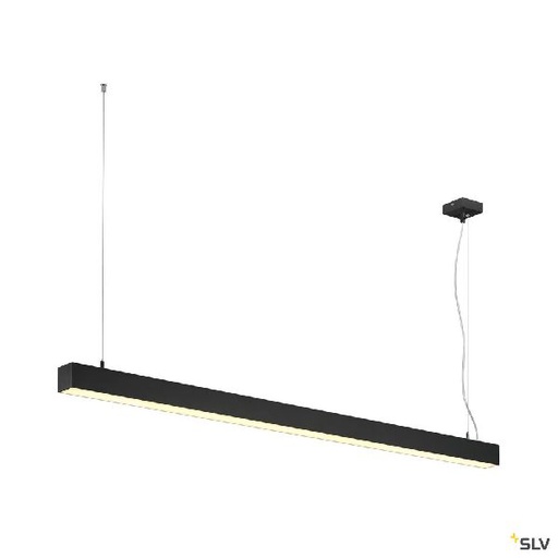 [DC1001309] Q-LINE®, suspension intérieure, simple, noir, LED, 47W, 3000K, variable Dali 1001309