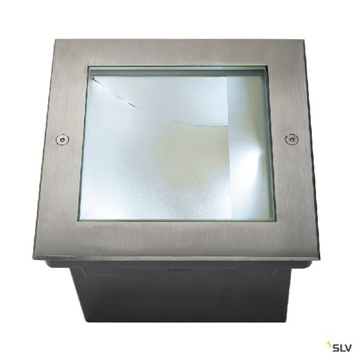 [DC229381] DASAR 255, carré, encastré, asymétrique, inox 316, 34W, 4000K 229381