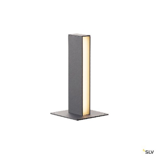 [DC232155] H-POL 30, borne extérieure, anthracite, LED, 9W, 3000K, IP55 232155
